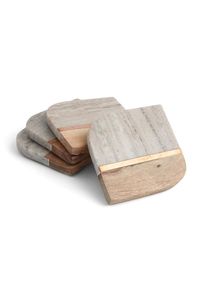 Unique Design Marble Coaster Stone Coaster Wood Marble Coaster Stone and Coaster Tea Place Mats At very reasonable Price - Product Image 3