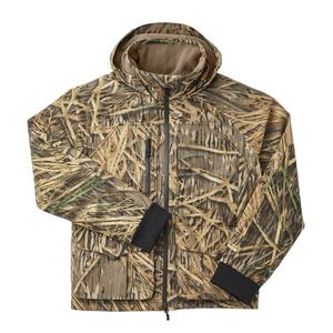 Chaqueta de Caza de Aves Acuáticas Ultra Cálida con Diseño Personalizado y Estampado de Selva, Camuflaje Verde Oscuro, Impermeable - Product Image 1