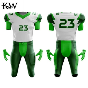 Conjunto de Uniforme de Fútbol Americano Personalizado, Jersey y Pantalones, Tela Transpirable de Alta Calidad, Secado Rápido, 100% Poliéster, Ajuste Elástico y Duradero - Product Image 1