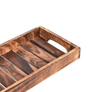 Handmade Eco-Friendly <b>Tray</b> Luxury Mango <b>Wood</b> <b>Serving</b> <b>Tray</b> Durable & Dishwasher <b>Tray</b> Safe Perfect Addition <b>Tray</b> Home Decor - Product Image 5