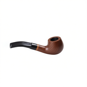Pipa para Fumar Clásica Vintage Hecha a Mano, de Madera Natural Ecológica, Reutilizable, con Logotipo Personalizado, Portátil y Duradera, Venta al Por Mayor - Product Image 2