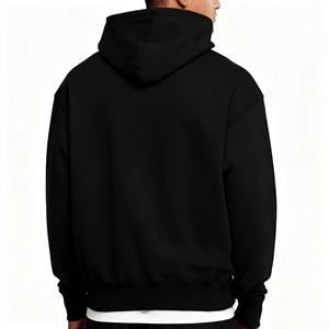 Wholesale Heavyweight Fleece Front Solid Winter <b>Hoodie</b> Premium Unisex Regular Fit High Quality Custom Quick Dry Breathable for - Product Image 3