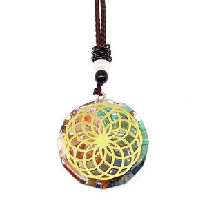 Natural Crystal Necklace for Men & Boys 30 Inch Adjustable <b>Rope</b> <b>Chain</b> by Lumigrid - Product Image 3