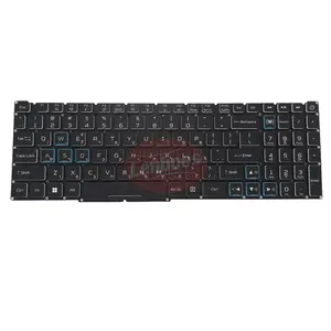 Laptop HB Layout nero tastiera blu bordo colore retroilluminazione di ricambio per Acer Nitro 5 AN515-57 HB Layout della tastiera parte di riparazione della tastiera
