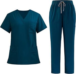 Women Medical Scrub Uniform Set Nursing Hospital Wear Custom Nursing Scrubs Set For Women Healthcare uniform medical scrubs - Product Image 4