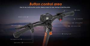 สำหรับสกู๊ตเตอร์ไฟฟ้า G3 Pro แบบพับได้ ระยะทาง 80 กม. ความเร็ว 25 กม./ชม. แบตเตอรี่พกพา ชาร์จเร็ว พอร์ตคู่ ไฟ LED จอแสดงผลอัจฉริยะ ระบบ Fleet - Product Image 5