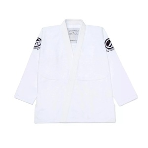 Kimono de Jiu-Jitsu Brute Force Batch 148 Blanco, 450 GSM, Tejido de Algodón Perlado, Secado Rápido, Ligero y Duradero - Product Image 2