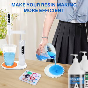 Mezclador de Resina Epoxi Recargable Portátil OSBANG - Protector de Muñeca, Mini Mezcladora Profesional para Manualidades con Resina Epoxi - Product Image 4