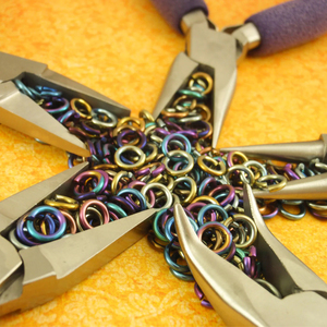 Ensemble de pinces professionnelles pour la fabrication de bijoux, en acier inoxydable, à bec large, à bec plat, à bec rond, pour les créateurs de bijoux permanents - Product Image 5