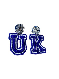 ต่างหูแบบห่วงประดับลูกปัดฟักทองประดับเลื่อมคลาสสิกทันสมัยทำด้วยมือสำหรับงานปาร์ตี้หรือวันฮาโลวีน - Product Image 2