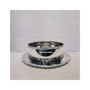 Hammered Metal <b>Chocolate</b> Bowl Ramadan And Eid Decoration Table Ware Luxury <b>Chocolate</b> Bowl For Middle East - Product Image 3