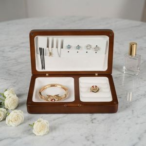 Luxury Wooden Resin <b>Ring</b> <b>Box</b> – Handmade <b>Proposal</b> <b>Ring</b> Case for Special Moments - Product Image 2