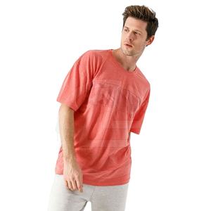 T-shirt ample et surdimensionné pour homme à manches courtes, 100% coton, léger, respirant, style décontracté urbain - Product Image 1