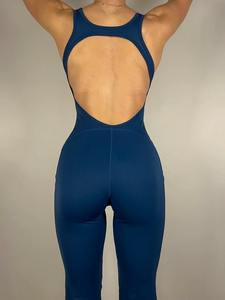 Combinaison une pièce personnalisée pour femme, avec design par sublimation et coussinets de poitrine amovibles, idéale pour la gym, le fitness et l'entraînement sportif - Product Image 5