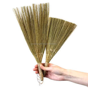 Balai en paille durable, paille naturelle, outil de nettoyage fait à la main pour la maison, le bureau et la vente au détail, fournisseur en gros, prêt pour l'OEM - Product Image 2