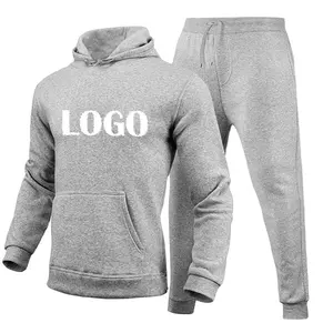 Tuta sportiva da uomo palestra Fitness Tech Fleece tute da allenamento tuta da Jogging in due pezzi