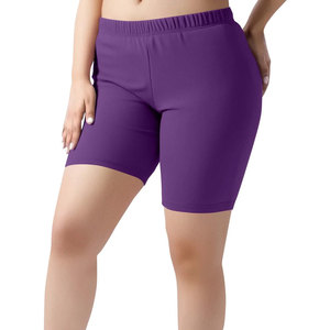 Shorts de cyclisme performants pour femmes, respirants, taille haute, séchage rapide, écologiques, en Spandex/Polyester, pour l'entraînement, la course et le yoga - Product Image 1