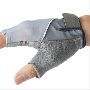 Guantes de Ciclismo sin Dedos con Acolchado de Espuma Antichoque, Protección UV, Palma Antideslizante para Bicicletas, Deportes y Actividades al Aire Libre - Product Image 2