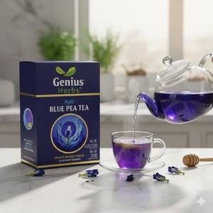 Advanced Formula Blue Pea Pyramid <b>Tea</b> Bag Superfood <b>Infusion</b> For Longevity And Strength Global Standards Quality Bulk Supply - Product Image 1