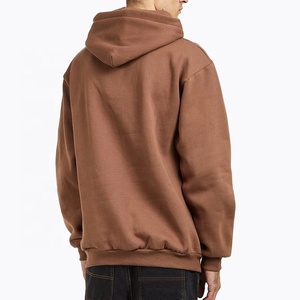 Sweat à capuche personnalisé pour homme grande taille, en polaire de haute qualité polyester/coton, coupe décontractée, épais, vierge, séchage rapide, respirant - Product Image 2