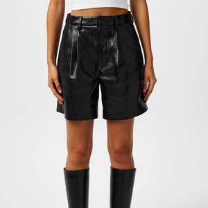 Shorts de Gamuza Color Bronceado con Flecos Estilo Western, Cintura Alta con Cordón Ajustable, Estilo Boho Vaquero para Festivales - Product Image 5