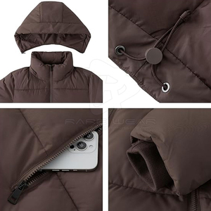 Chaqueta de Invierno Acolchada para Mujer a Precio de Mayoreo, Chaqueta Acolchada Personalizada para Mujer, Chaqueta Acolchada Ligera de Alta Calidad para Mujer - Product Image 5