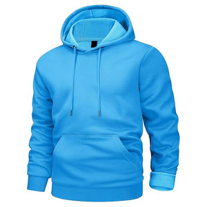 Sweat à capuche décontracté d'hiver en molleton 100 % coton, style vintage délavé, avec logo personnalisé sur le devant, coupe classique - Product Image 1