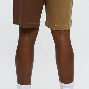 Shorts élégants pour hommes avec design color block, fermeture à cordon réglable, coupe confortable et décontractée, design à prix abordable - Product Image 5