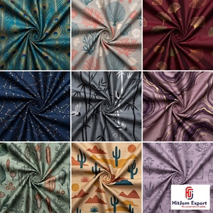 Vibrant Digital Printed Cotton Lawn Fabric OEM ODM Textile Manufacturer Custom Made Fabric Supplier for Fashion Apparel Home - Product Image 6