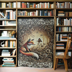 Cuaderno/Diario Rectangular de Cuero Hecho a Mano, Diseño Ecológico Árbol de la Vida, Encuadernado en Papel, con Borde Rústico, Promocional - Product Image 3