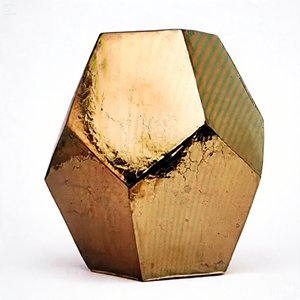 Hot Sale Original design Indonesia Made Teak Mahogany Sungkai Wooded Solid Hollow Gold Paper Finished Living Bathroom <b>Stools</b> - Product Image 4