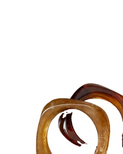 WEARING Jewelry Resina Acrílico Pulsera Brazalete Exagerado Deslumbrante Multicolor Ancho Irregular Cuadrado Acrílico Pulseras para - Product Image 6