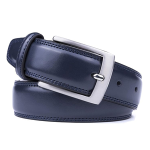 Nouvelle ceinture en cuir pour homme sur mesure avec service OEM, prix de gros, nouvelle ceinture en cuir véritable tendance pour homme - Product Image 4