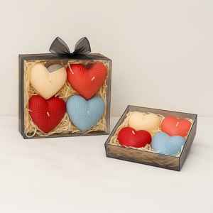 TL – Heart Shaped Pack of 10 <b>Tealight</b> <b>Candle</b> designs Home Decoration Weddings Christmas Easter Birthday & Valentine's Day - Product Image 3