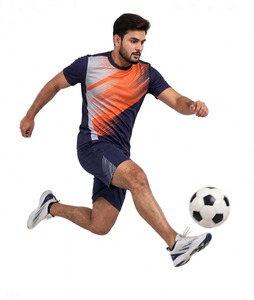 Ensemble uniforme de tennis personnalisé pour hommes, vêtements de sport athlétiques, chemise et short, séchage rapide, respirant, léger, imprimé, sublimé, anti-UV - Product Image 4