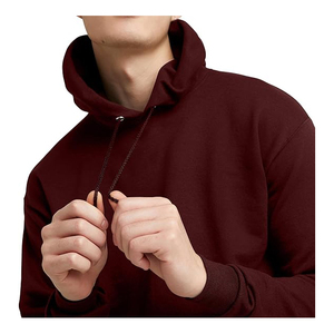 Sweat à capuche pour homme 100% coton 450 GSM, vente en gros, avec poche avant, pour l'hiver, de haute qualité et premium - Product Image 3