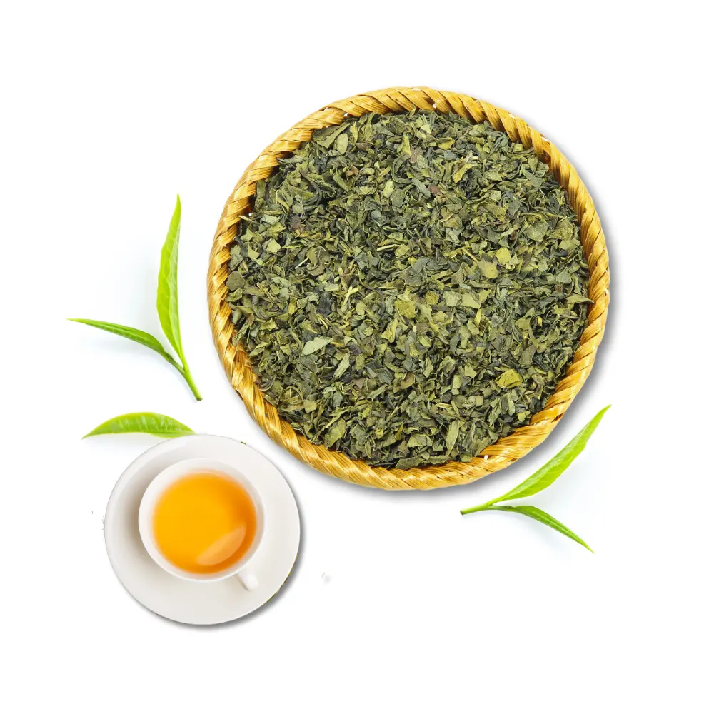 Fabrik-Direktlieferung Grüner Tee Großhandel gesundes Grünes Tee Blatt Rohmaterial Tee-Schachtel-Verpackung
