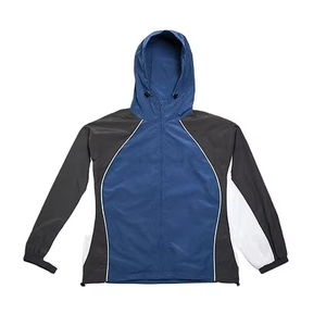 2026 Men Performance Panel Windbreaker Hooded <b>Jacket</b> <b>Lightweight</b> Zip Up Outdoor <b>Running</b> Sportswear Custom OEM - Product Image 1