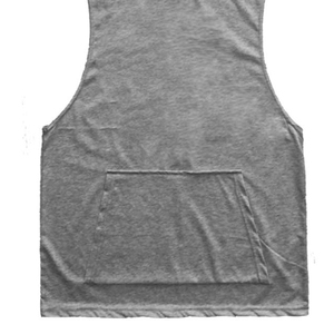<b>Mens</b> <b>Muscle</b> <b>Top</b> Quick Dry Sleeveless Hooded Workout Shirt Performance Fitness Tank OEM ODM Custom Activewear Manufacturer Export - Product Image 6