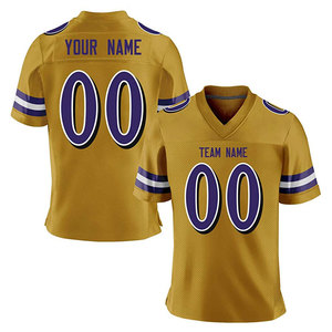 Sportwear Athletic American Football Practice Jersey for Men Hot Selling Embroidery Stitching All Teams Football Game Jersey - Product Image 1