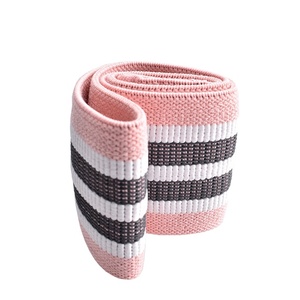 2025 tela elástica personalizada resistencia cadera círculo bucle banda al por mayor sublimación botín banda con bolsa de malla gratis - Product Image 1