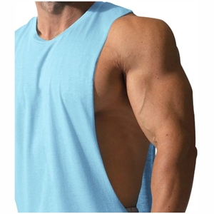 Best Selling Oem Service Design Men Breathable <b>Plus</b> <b>Size</b> Men's Tank <b>Tops</b> Gym Wear Tank <b>Top</b> for Men - Product Image 3