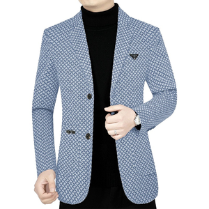 Traje de negocios y blazer de alta calidad para hombre, traje de una pieza, ropa formal para boda, corte ajustado, traje personalizado para hombre disponible en todas las tallas - Product Image 5