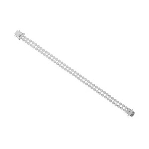New Sparkling Moissanite Diamond Bracelet High Quality 18K Yellow/ White/ Rose Gold Non-Fade Hip Hop Jewelry <b>for</b> <b>Men</b> and Women - Product Image 3