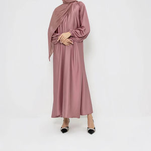 Nueva Llegada, Abaya de Estilo Árabe de Dubái, Vestido Musulmán de Manga Larga para Mujer en Talla Adulta, Abaya Personalizada - Product Image 5