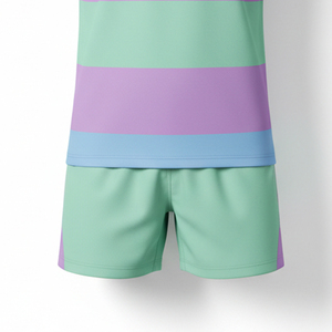 ชุดรักบี้สั่งทำขายส่งแบบซับลิเมชั่น ผ้าโพลีเอสเตอร์คุณภาพสูง เย็บเสริมความแข็งแรง ชุดทีมรักบี้มืออาชีพ - Product Image 2