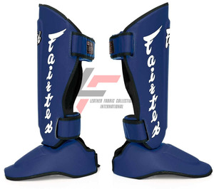 Precio al por mayor, calidad premium, protector de espinilla de cuero original para MMA, Muay Thai, Fairtex, boxeo, estilo personalizado, equipo de protección. - Product Image 5