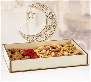 Handmade Wooden Serving <b>Tray</b> with Brass Handles Luxury Decorative <b>Tray</b> for Home & Hotel - Product Image 3