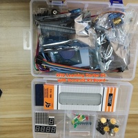 Kit de inicio de aprendizaje RFID Placa de desarrollo compatible con R3 importada Componentes de módulo RFID Proyectos electrónicos de bricolaje para principiantes