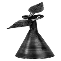 Éteignoir à bougie en fer forgé fait main - Fabriqué par un forgeron, style vintage, aspect classique, finition antique, éteignoirs à bougie en métal